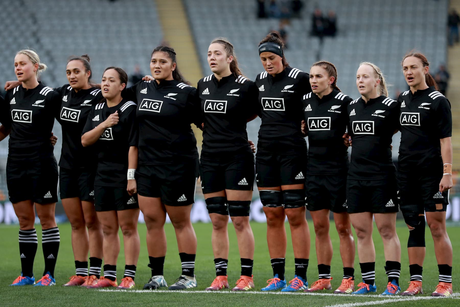 New Zealand All Blacks Home World Rugby Sevens 2018 Official Adidas Rugby  Jersey